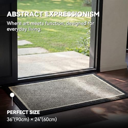 GRANNY SAYS Indoor Outdoor Doormat 24x36 Non-Slip Washable Entry Mat - Image 3