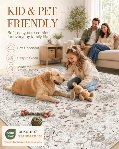 OLANLY 2x5 Washable Runner Rug, Soft Non Slip Carpet for Hallway Kitchen - Image 5
