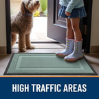 OLANLY Front Door Mat Outside 71x47, All-Season Heavy-Duty Rubber Doormat - Image 6