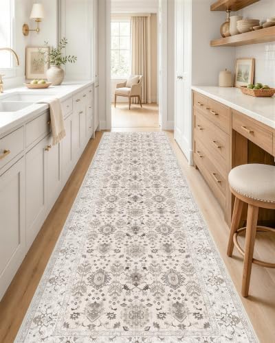 OLANLY 2x8 Washable Runner Rug, Soft Non Slip Carpet for Hallway Kitchen by OLANLY
