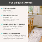 Hazo Haus Vintage Hallway Runner Rug - 2x10 Runner Rug, Washable 2x10 Light Gray & Sage Kitchen Floor Mat - Extra Long Light Gray Neutral Farmhouse Boho Design Décor - Image 6