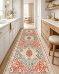 OLANLY 2x8 Washable Runner Rug, Soft Non Slip Carpet for Hallway Kitchen by OLANLY