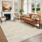 Aelenmu 6x9 Area Rugs for Living Room Washable Bedroom Dining Room Beige - Image 3