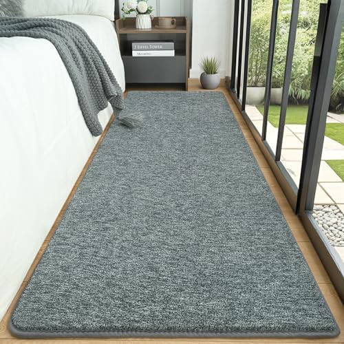 AROGAN 2x6 Runner Rug for Hallway, Long Runner Rugs Non Slip, Grey & Green - Image 2