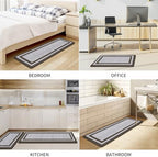 Mattitude Kitchen Mats Set of 2,Cushioned Anti-Fatigue Non-Skid Rug Sets - Image 7