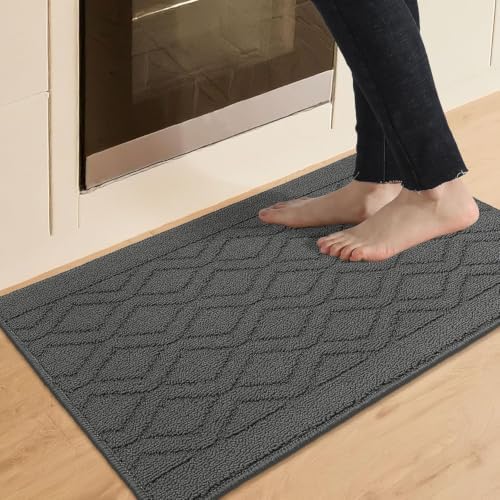 COSY HOMEER Kitchen Rugs and Mats 20"x30" Non Slip Kitchen Mats for Floor by COSYHOMEER