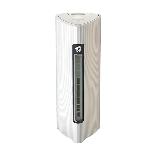 Portable CO2 Detector for Travel & Air Quality Monitor Indoor & Outdoor Carbon Dioxide Detector Portable CO2 Monitor (Off White) iOS ONLY