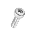 Kozelo 100pcs Socket Head Cap Screws - [M1.6-0.35 x 6mm] 304 Stainless Steel Allen Socket Drive for Electrical Motor 3D Printing Fan Engine Replacement Use, Silver