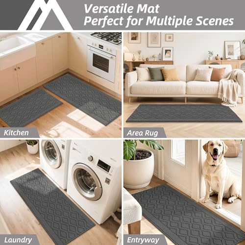 COSY HOMEER Kitchen Rugs Non Slip Washable 24"x60" Kitchen Mats for Floor - Image 7