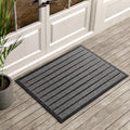 ubdyo Extra Durable Door Mat Outside Entrance (36" x 24", Bright Grey) by UBDYO