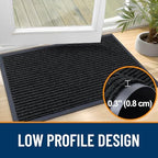 OLANLY Front Door Mat 71x47, Waterproof Heavy-Duty Indoor Outdoor Doormat - Image 4