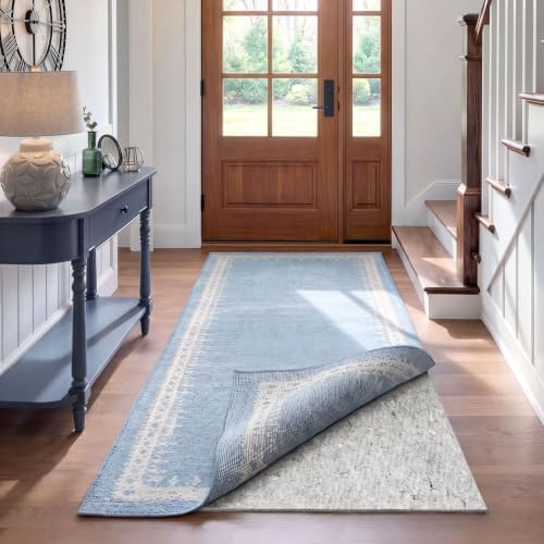 RUGPADUSA - Dual Surface - 2'x12' - 1/8" Thick - Felt + Rubber - Non-Slip Backing Rug Pad - Adds Low-Profile Comfort and Protection - Image 2