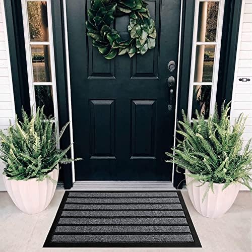 Ubdyo Extra Durable Door Mat Outside Entrance (30" x 17", Bright Grey) - Image 5