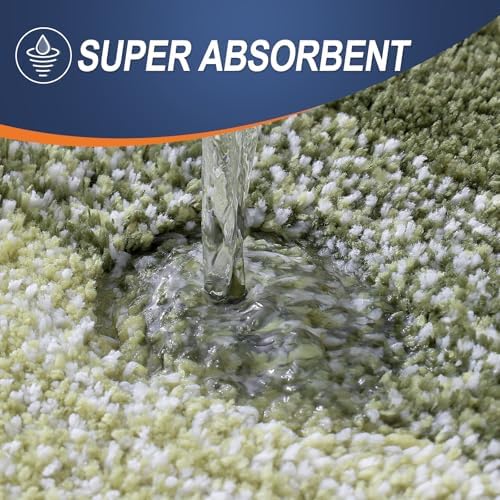 OLANLY Large Bathroom Rugs 44x32, Extra Soft Absorbent Microfiber Bath Rugs - Image 4