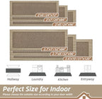 BEQHAUSE Indoor Door Mat 31" x 120", Dirt Trapper Door Mats, Taupe - Image 2