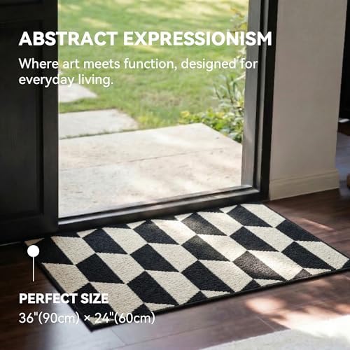 GRANNY SAYS Indoor Outdoor Doormat 24x36 Non-Slip Washable Entry Mat - Image 3