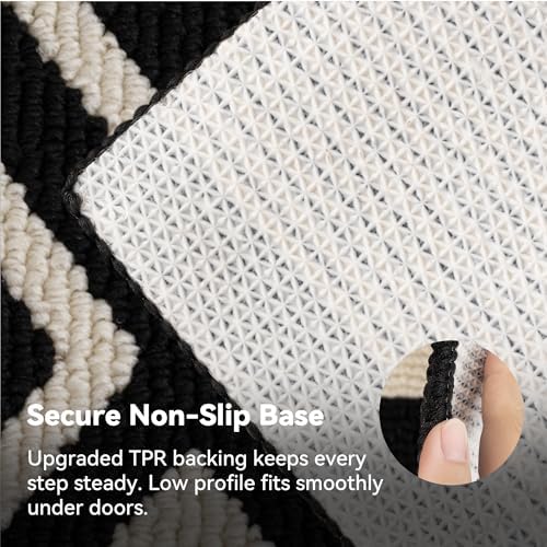 GRANNY SAYS Indoor Doormat, 20" x 32",Non-Slip Front Door Mats, Outdoor Welcome Mat Washable, Low Profile Indoor Door Mats for Entryway, Floor Inside Back Doormats - Image 5