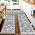3 Piece Kitchen Rugs Set, Non Slip Washable Floor Mats with Water Absorbent by Unknown