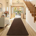 AROGAN 3x10 Runner Rug for Hallway, Long Runner Rugs Non Slip, Coffee by AROGANAREARUG