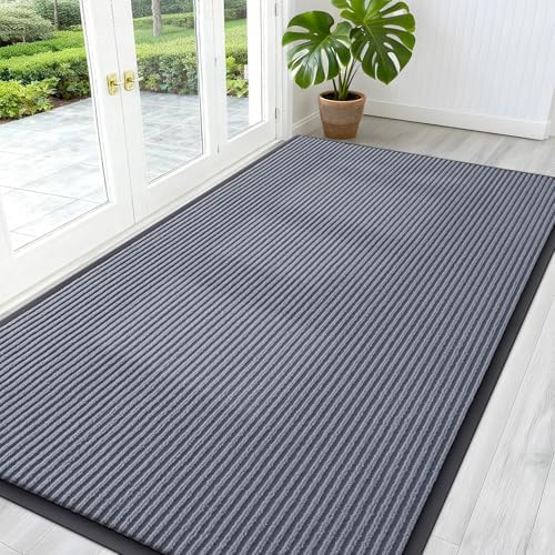 OLANLY Front Door Mat 59x30, Waterproof Heavy-Duty Indoor Outdoor Doormat by OLANLY