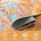 Aelenmu 6x9 Area Rugs for Living Room Washable Bedroom Dining Room Colorful - Image 4