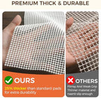BAGAIL BASICS 2 x 4 FT Rug Pad Gripper for Hardwood Floors, Non Slip Rug Pads for Area Rugs, Extra Thick Under Rug Padding, Protect Your Rugs & Floors - Image 3