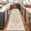 Yamaziot Washable Runner Rug, 3x10 Non-Slip Boho Hallway Kitchen Rug by Yamaziot