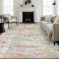 10x12 Area Rug Living Room: Modern Washable Indoor Soft Carpet Taupe by FXRHLP