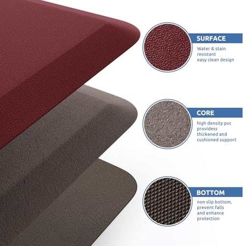 Kitchen Mat Cushioned Anti Fatigue Rug Standing and Comfort Floor Mats - Image 6