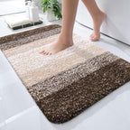 OLANLY Small Bathroom Rugs 28x18, Extra Soft Absorbent Microfiber Bath Rugs by OLANLY