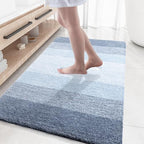OLANLY Large Bathroom Rugs 59x35, Extra Soft Absorbent Microfiber Bath Rugs by OLANLY