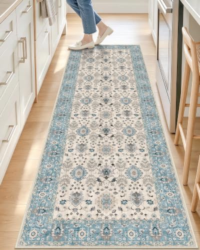 OLANLY 2x6 Washable Runner Rug, Soft Non Slip Carpet for Hallway Kitchen by OLANLY