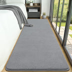 AROGAN 2x6 Runner Rug for Hallway, Long Runner Rugs Non Slip, Grey - Image 2