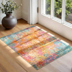 RELEANY Washable 2'x3' Abstract Area Rug for Living Room Starlight - Image 3