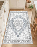 OLANLY 2x4 Washable Accent Rug Non Slip Carpet for Entryway Kitchen Bedside by OLANLY