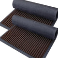 OLANLY 2-Pack Front Door Mats 33x21, Waterproof Heavy-Duty Doormats by OLANLY