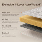 HUGEAR 6x9 Black Beige Vintage Floral Washable Area Rug for Living Room - Image 5