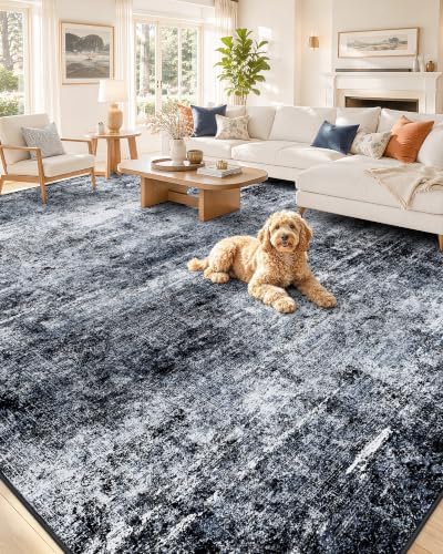 OLANLY 6x9 Washable Area Rug, Soft Non Slip Carpet for Bedroom Living Room by OLANLY