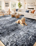 OLANLY 6x9 Washable Area Rug, Soft Non Slip Carpet for Bedroom Living Room by OLANLY