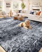 OLANLY 6x9 Washable Area Rug, Soft Non Slip Carpet for Bedroom Living Room by OLANLY