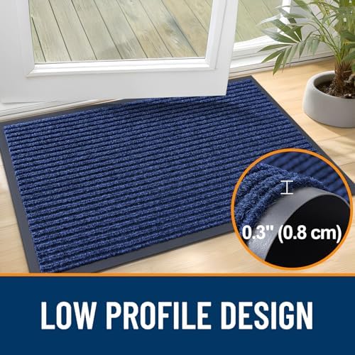 OLANLY Front Door Mat 35x30, Waterproof Heavy-Duty Indoor Outdoor Doormat - Image 4