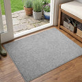 2x3 Grey Area Rug Washable Non-Slip Soft Thin for Entryway Front Door by Unknown
