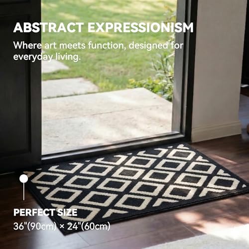GRANNY SAYS Indoor Outdoor Doormat 24x36 Non-Slip Washable Entry Mat - Image 3