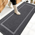 OLANLY Front Door Mat Outside 59x20, All-Season Heavy-Duty Rubber Doormat by OLANLY