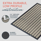 ubdyo Extra Durable Door Mat Outside Entrance (47" x 32", Bright Beige) - Image 4
