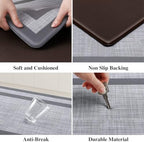 Mattitude Kitchen Mats Set of 2,Cushioned Anti-Fatigue Non-Skid Rug Sets - Image 3