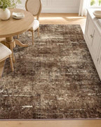 OLANLY 3x5 Washable Accent Rug, Soft Non Slip Carpet for Entryway Bedside by OLANLY