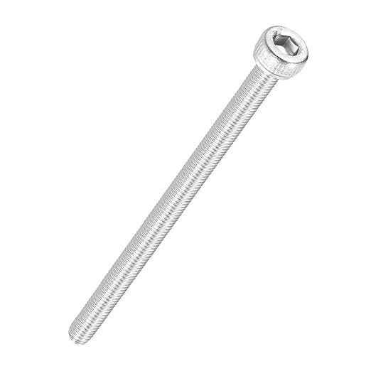 Kozelo 15pcs Socket Head Cap Screws - [M3-0.5 x 55mm] 304 Stainless Steel Allen Socket Drive for Electrical Motor 3D Printing Fan Engine Replacement Use, Silver