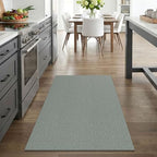 EARTHALL Washable Rugs for Entryway, Non Slip Aear Rug, 3x4 Ft, Green/Grey - Image 6