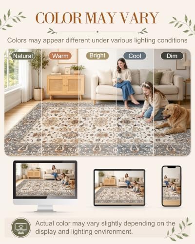 OLANLY 3x6 Washable Runner Rug, Soft Non Slip Carpet for Hallway Kitchen - Image 2